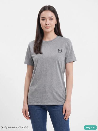 Second Life - Loose Under Armour T-Shirt in Grey