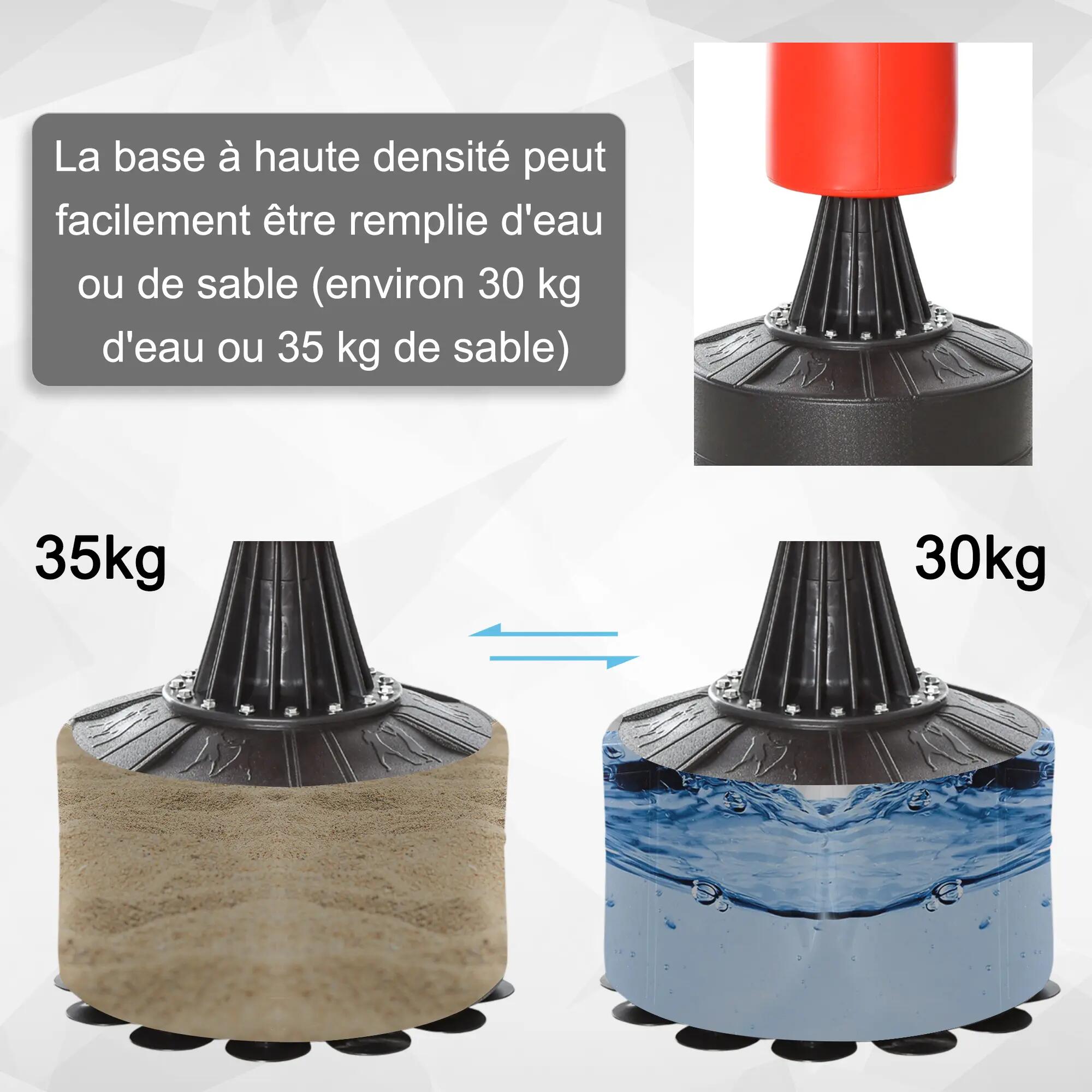 Sac de frappe boxe autoportant punching ball brunier 3 en 1 5/5