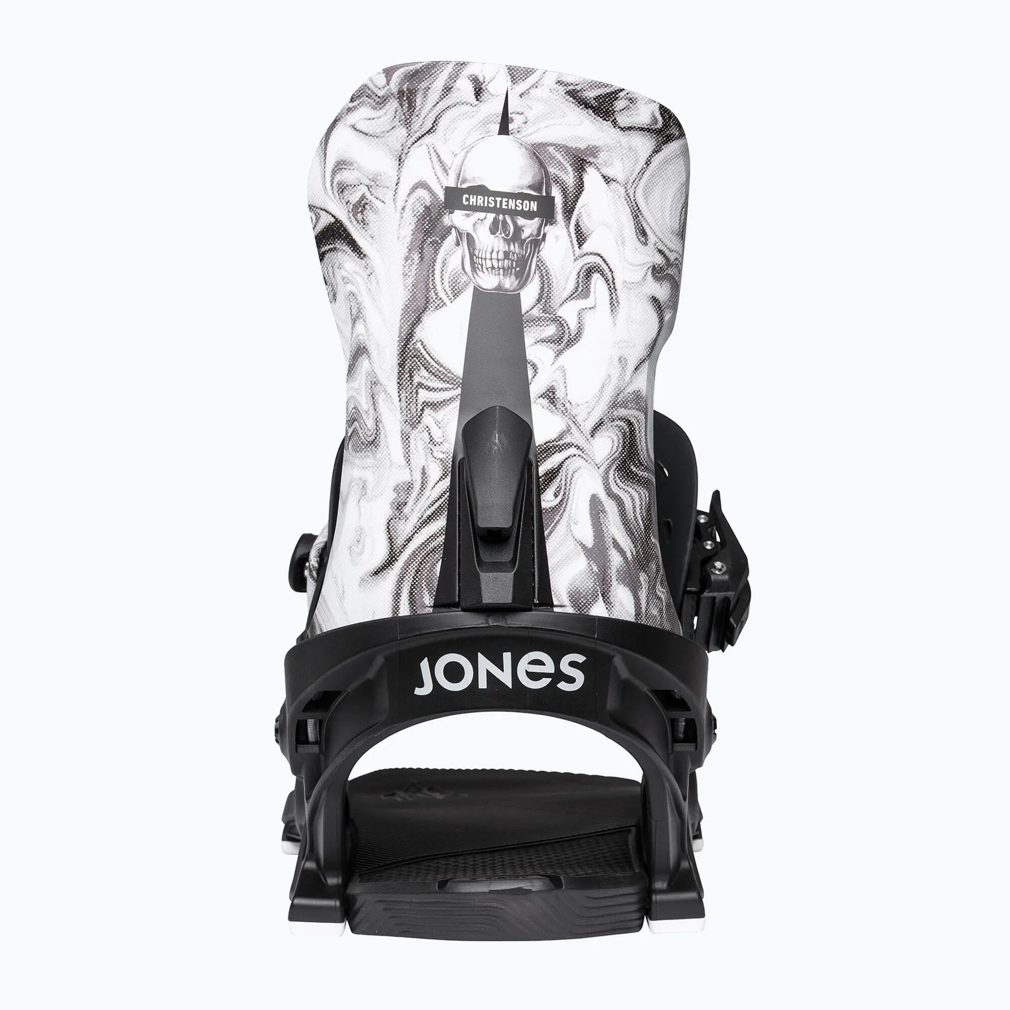Fixazioni da snowboard Jones Meteorite Surf Series Grigie 3/7