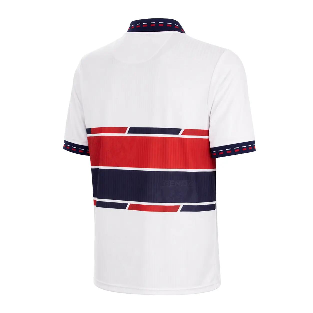 Genoa CFC 1993 Trasferta - Maglia da Calcio Rétro - Bianca – COPA Football 3/7
