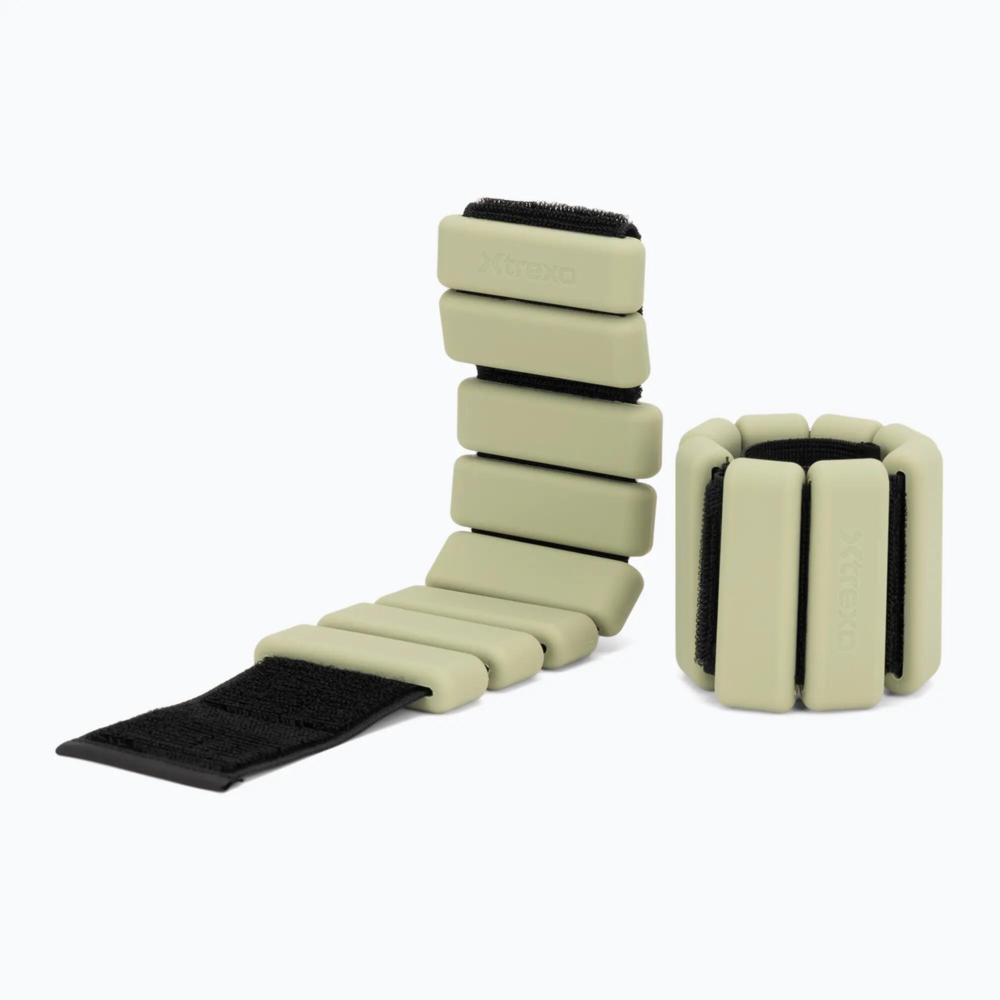 Závaží na kotníky a zápěstí XTREXO SCULPT 2 x 0,5 3/7