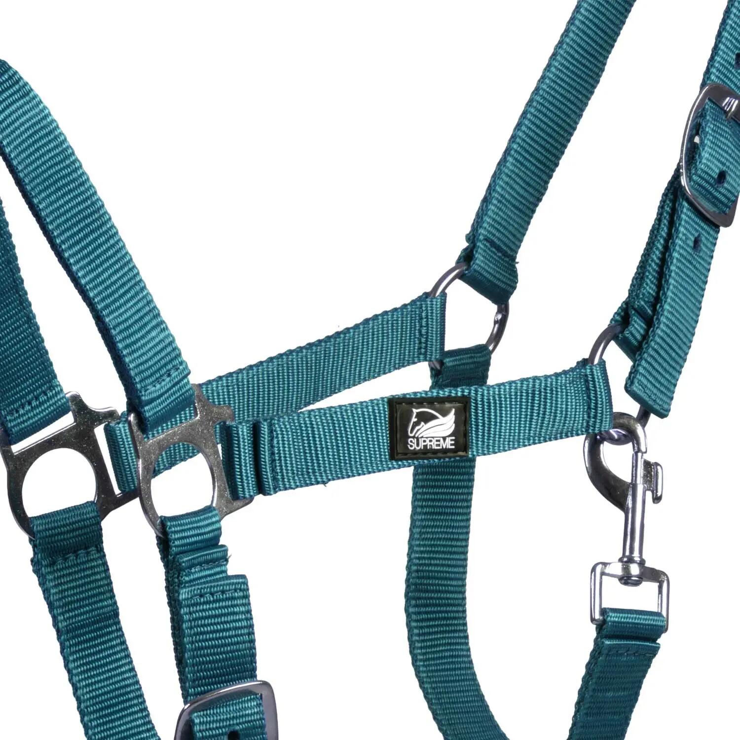 Nylon halter double adjustment 2/4