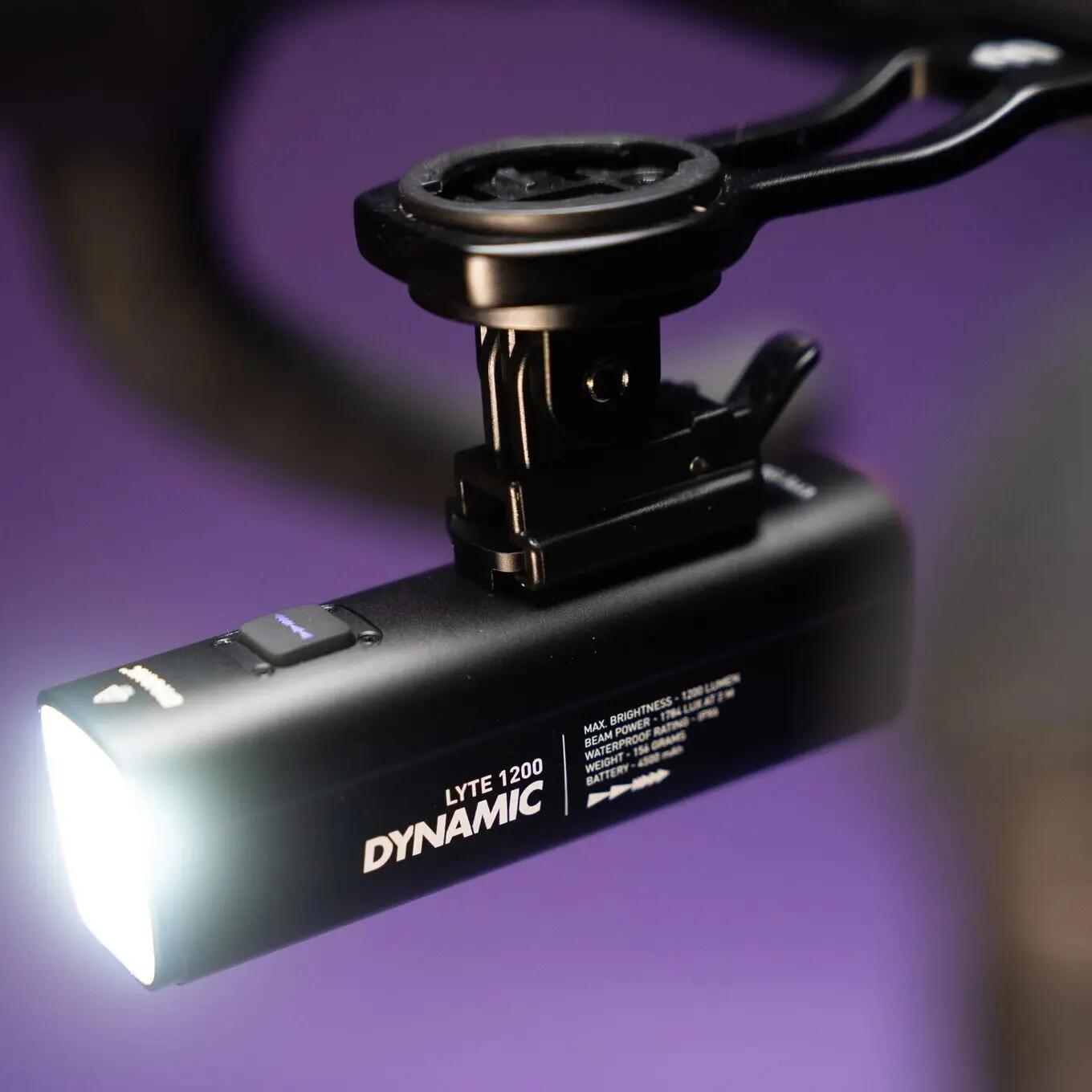 Dynamic Lyte 1200-koplamp, zwart 3/5