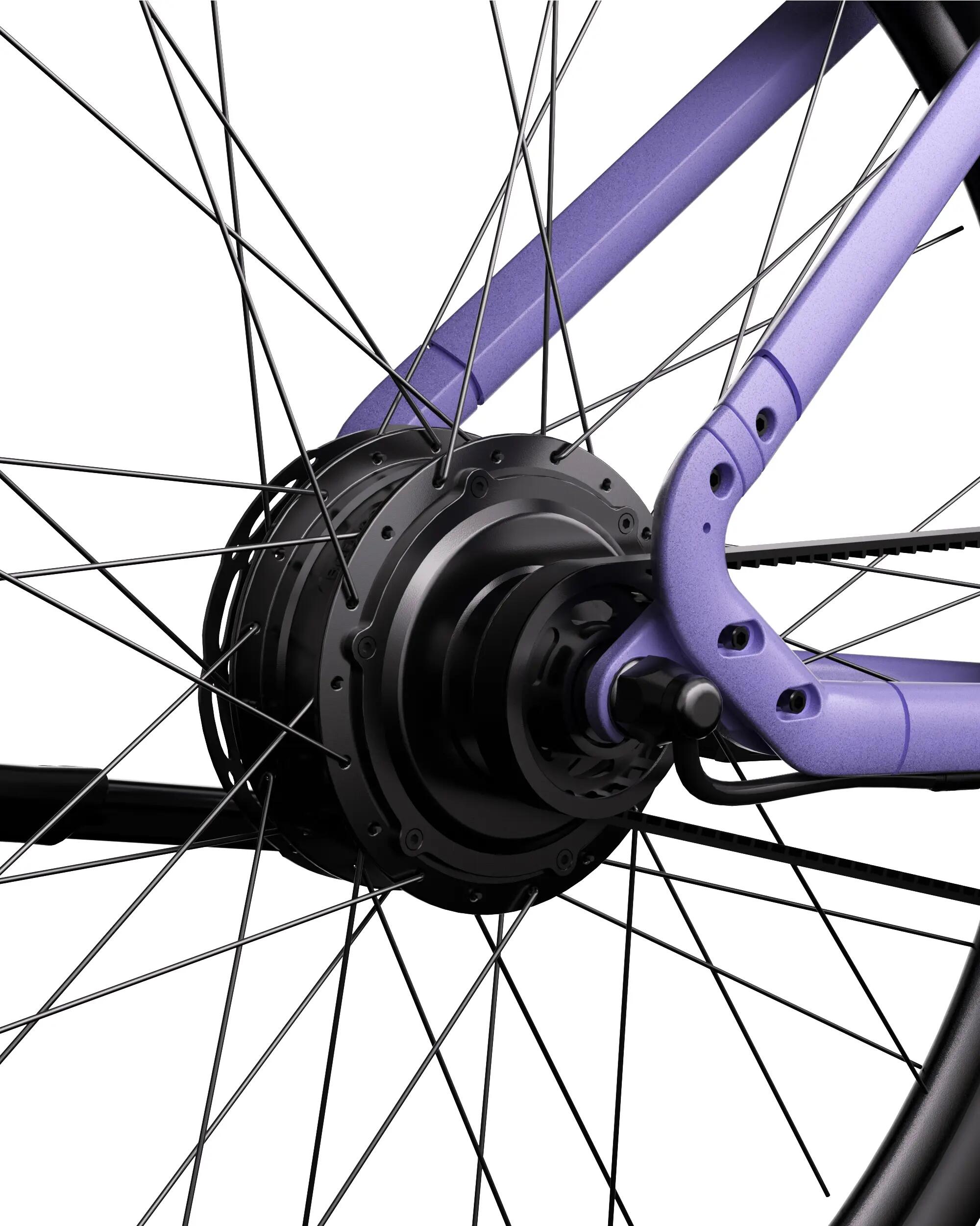 Bodywel JB105 Mestský elektrický bicykel 250W stredový motor 36V 10Ah remeňový p 6/6