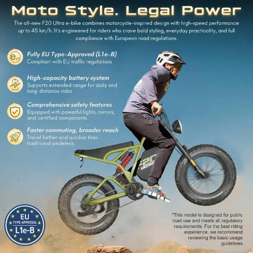 Elektrický bicykel Fafrees F20 Ultra, motor 750 W, 48 V, 25 Ah, 7 rýchlostí 8/15