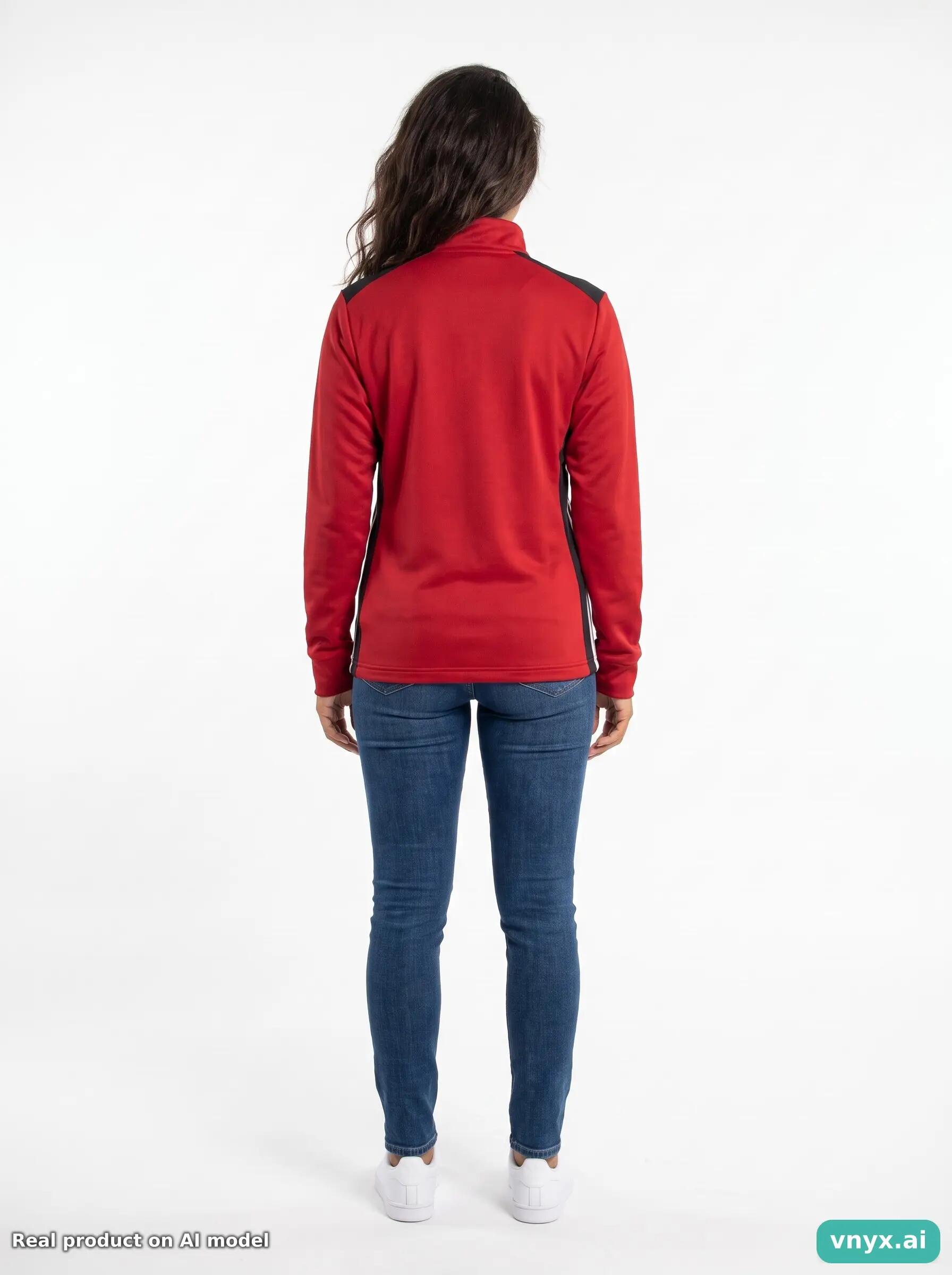 Second Life - Adidas Sports Jacket in Red size S 4/5