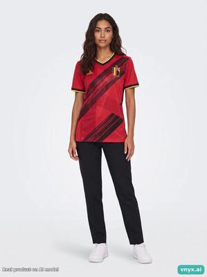 Second life - adidas sports t-shirt in red size xs