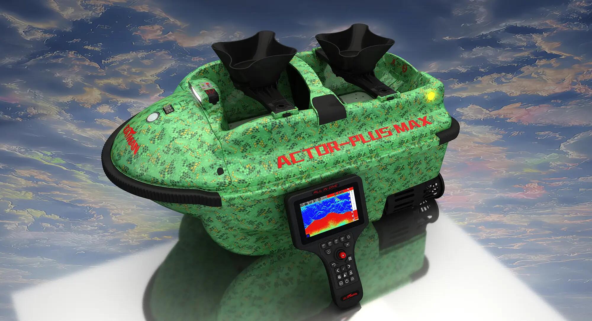 Barco Cevador Carpfishing GPS Sonda SN5 Tátil Actor Plus Max Pro 2/15