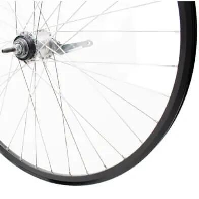 Roue arrière Roland 28 pouces Nexus 3 RN ZAC2000 Noir Acier Inoxydable