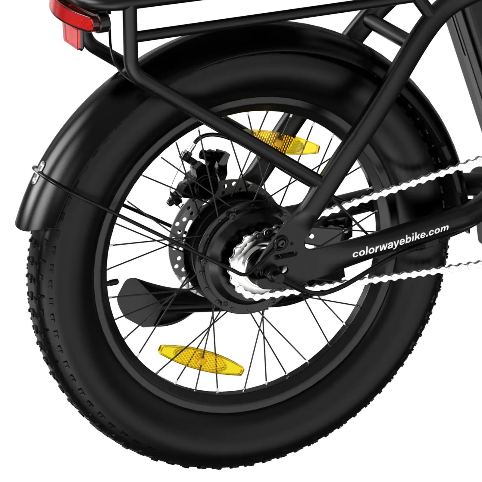 Skladací Elektrický Bicykel 20" 432Wh 60 km Pneumatiky 20×3.0 BK6MG 6/6
