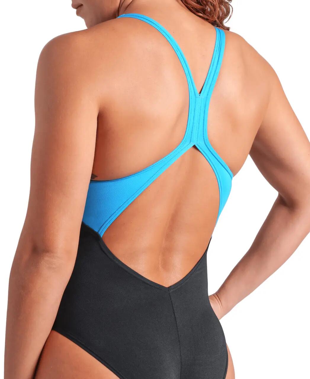 Maillot de bain Arena Ripples V Back Noir / Bleu 5/5