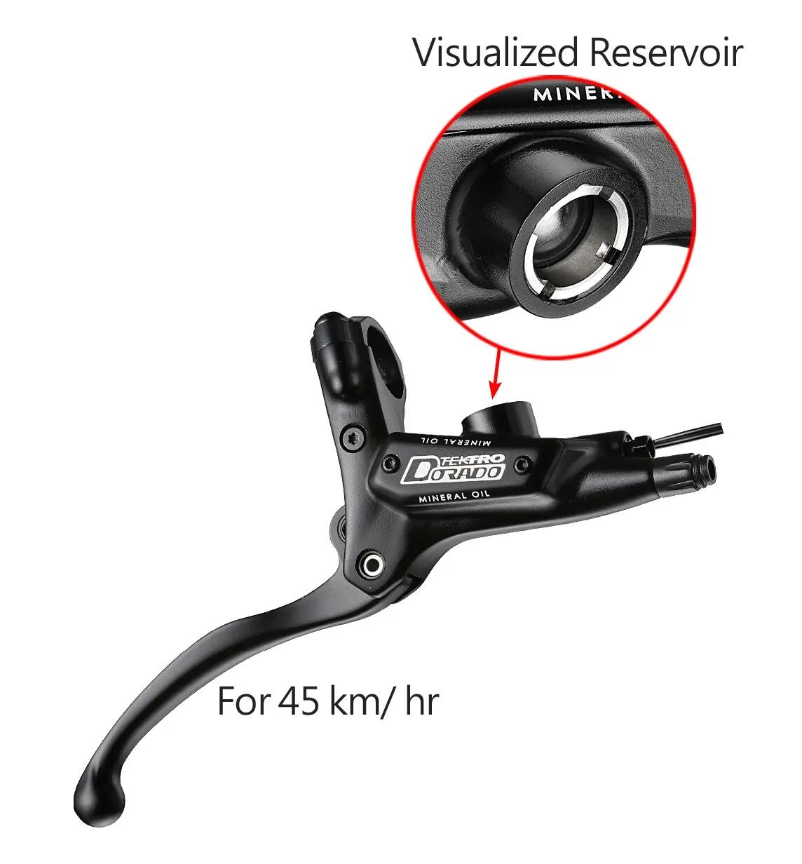 Levier frein hydraulique Tektro Dorado HD-E710F droit avec capteur 1/2