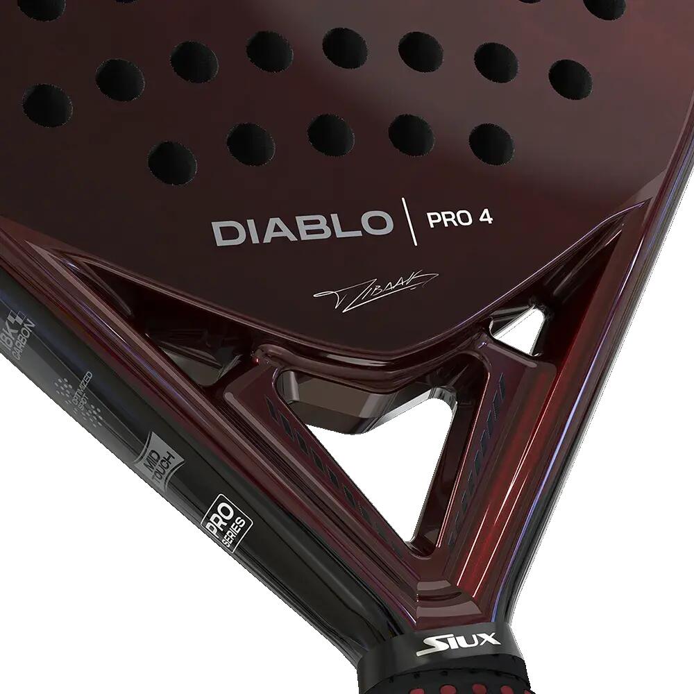 SIUX Diablo Pro 4 | Raquette de padel avec précision, contrôle et puissance 2/7