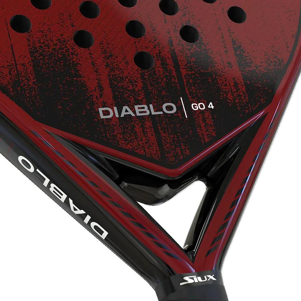 SIUX Diablo GO 4 | Pala de pádel para hombre y mujer con control y comodidad 4/5