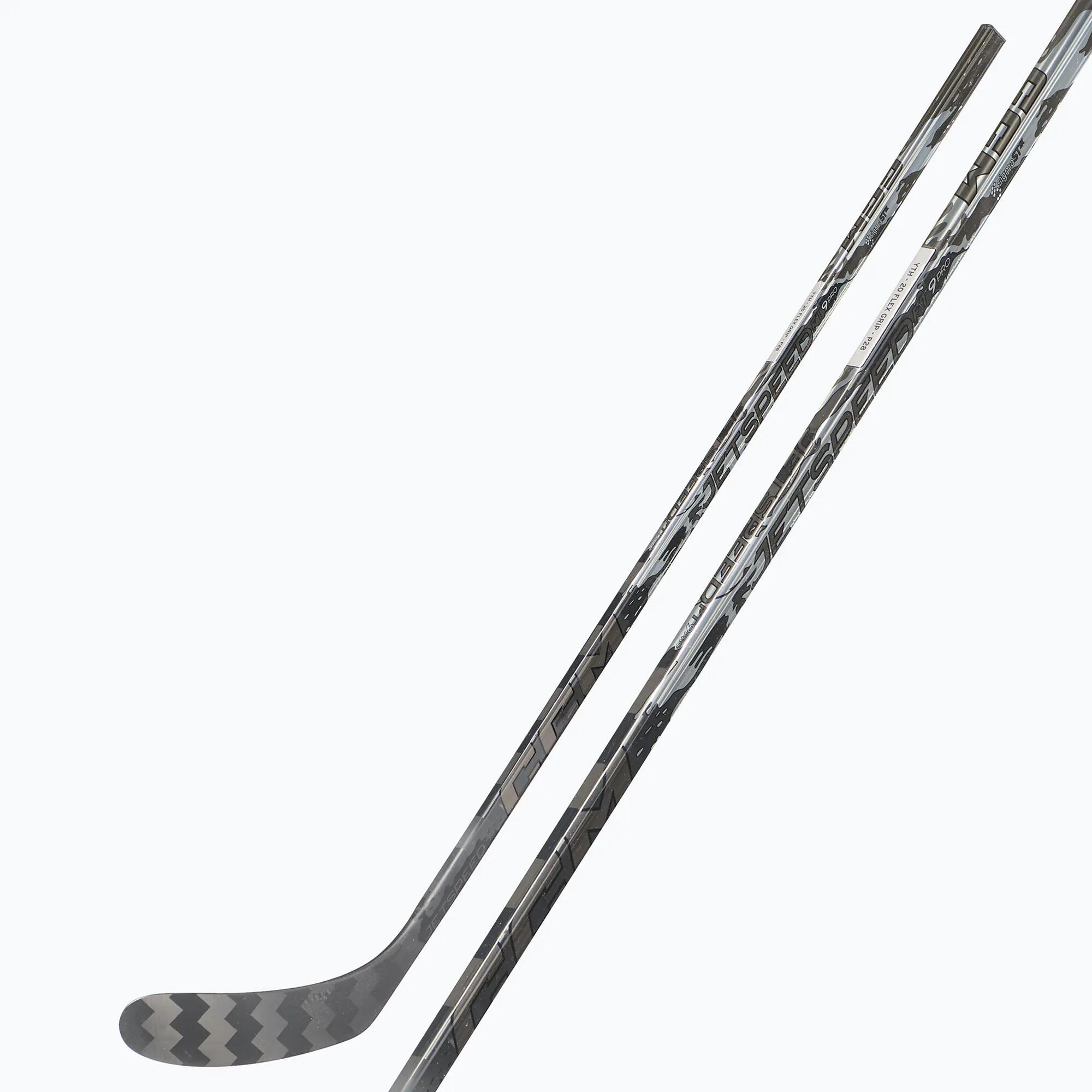 CCM JetSpeed FT9 Pro Junior Hockey Composite Stick – P29+ R 6/8