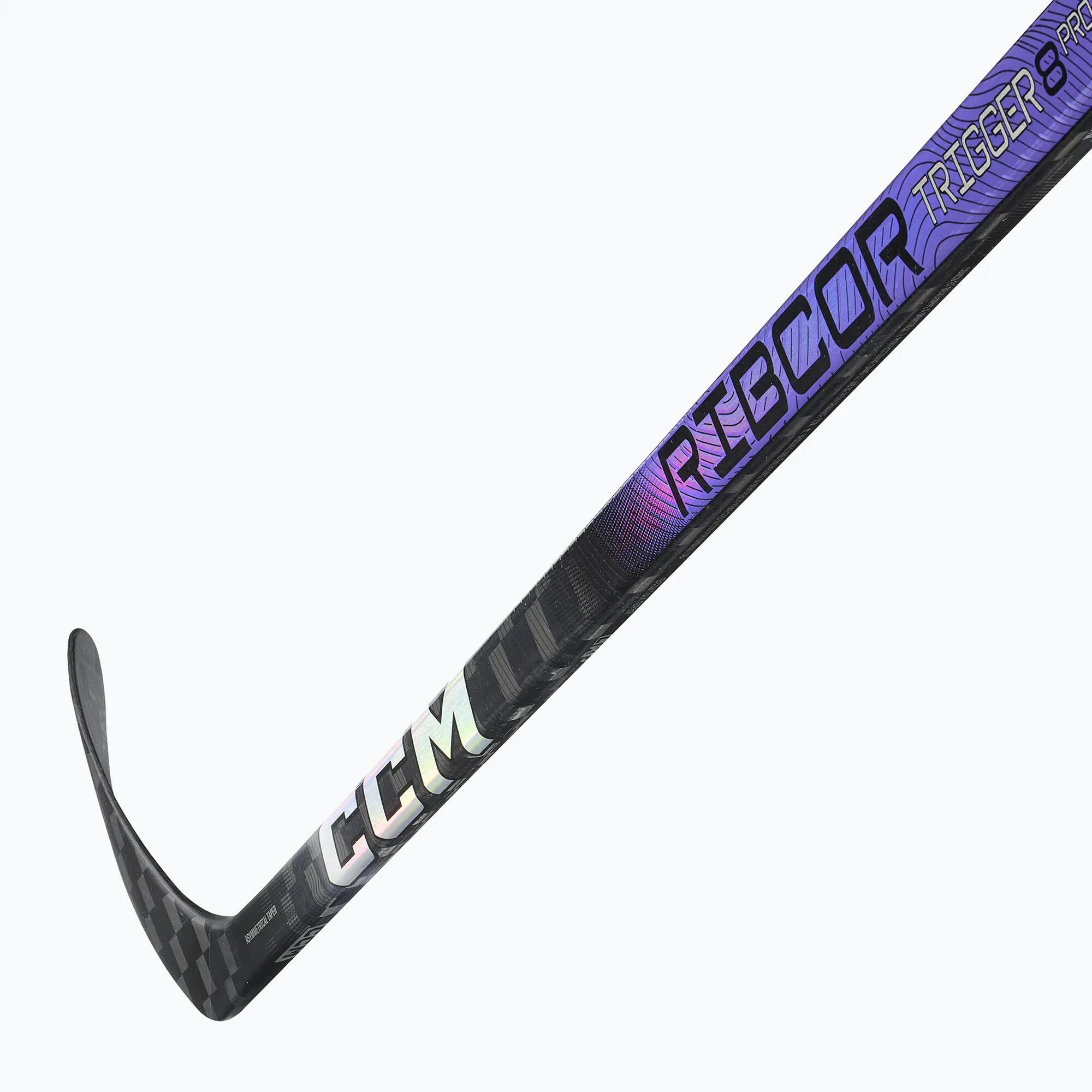 Crosă compozită de hochei CCM Ribcor Trigger 8 Pro Senior, neagră – L 3/7