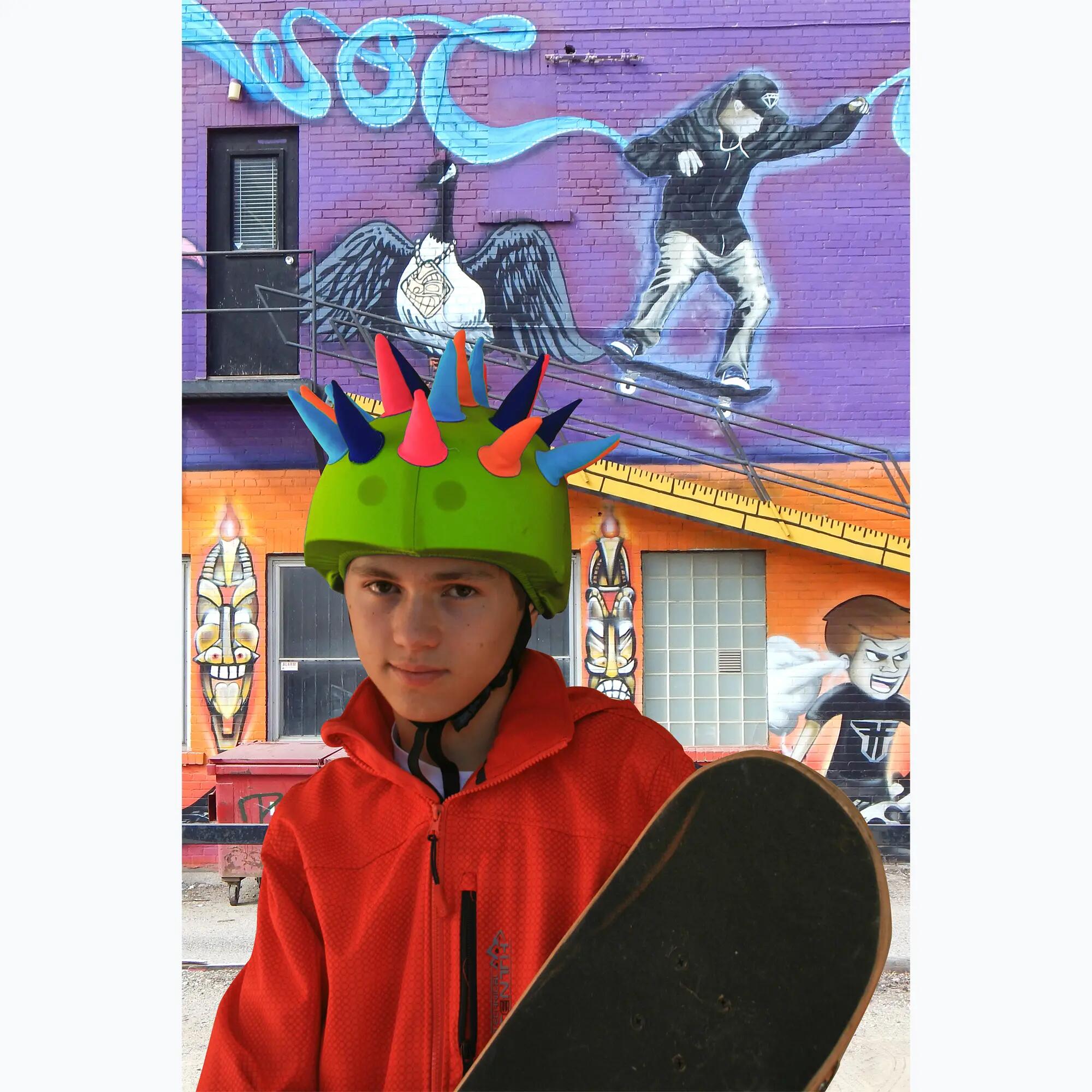 Custodia per cuffie per bambini Coolcasc Showtime Corns de Neon 7/7