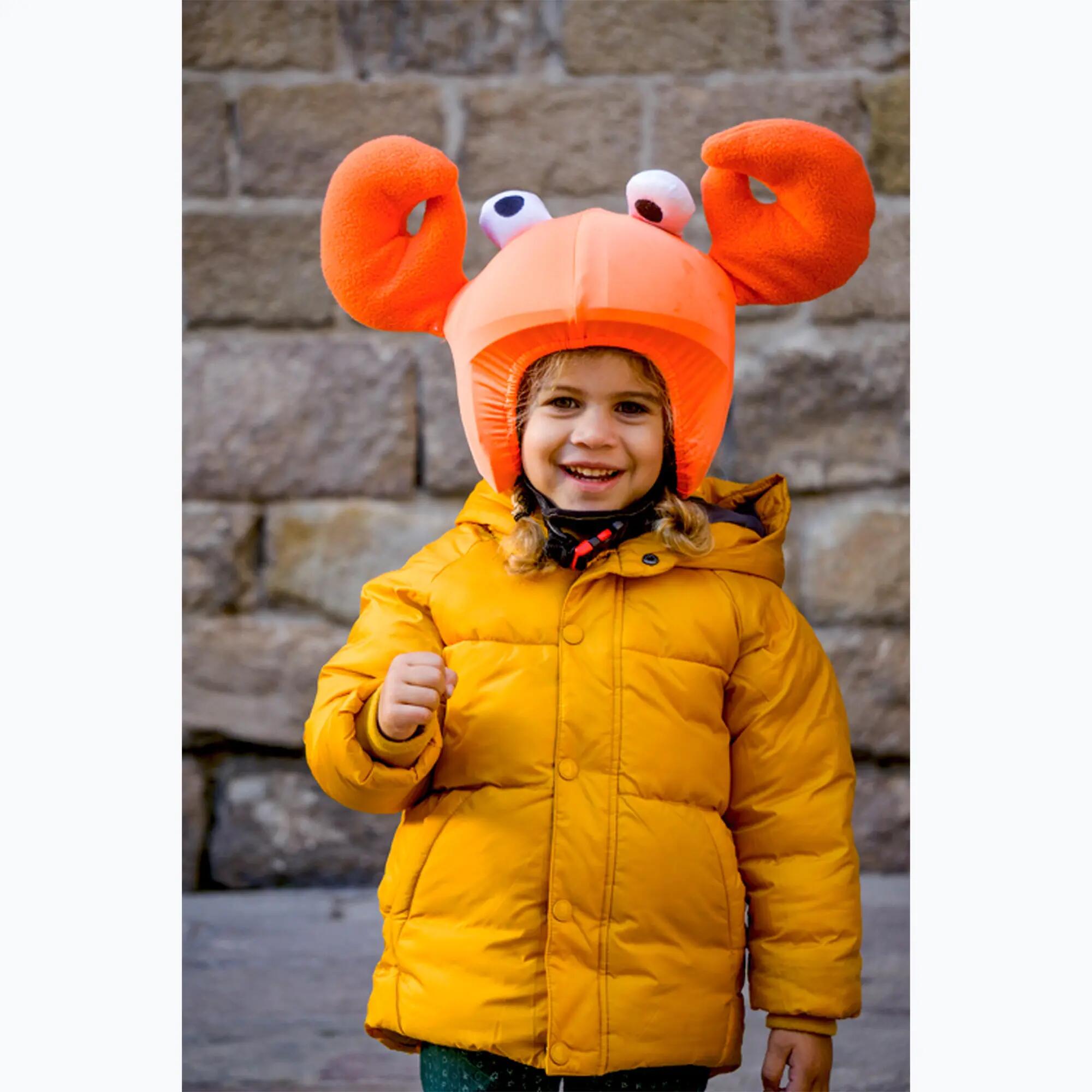 Fietshelm dekking voor kinderen Coolcasc Animals Crab 6/7