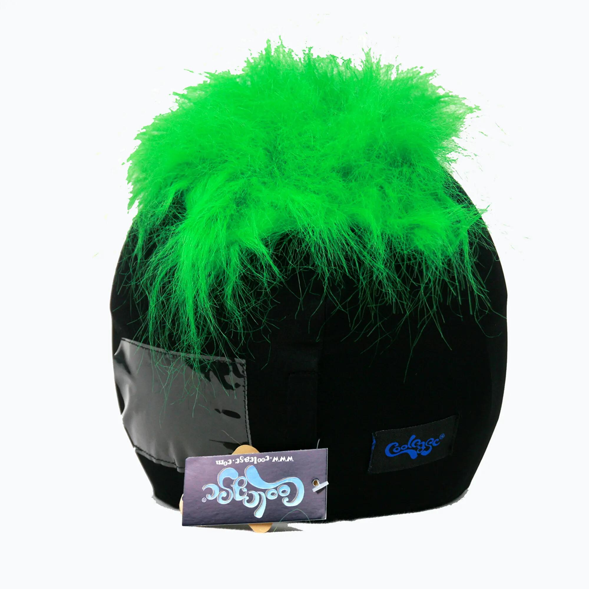 Housse de casque fantaisie-Coolcasc-Furry Green-Taille unique 5/7