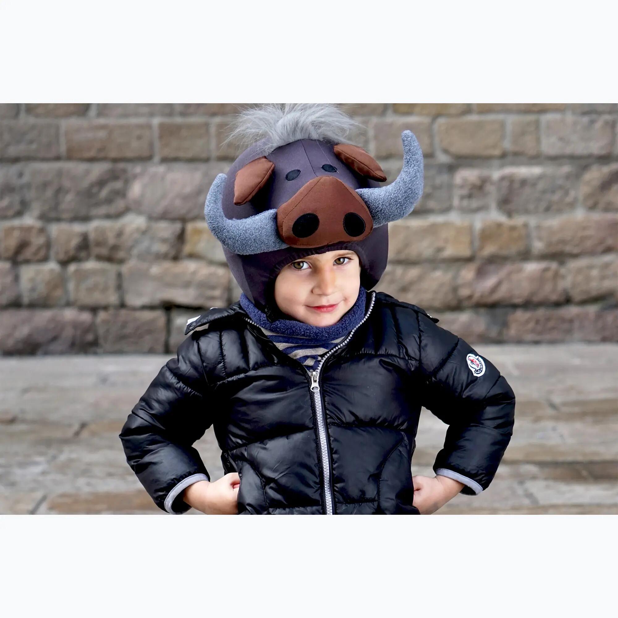 Fietshelm dekking voor kinderen Coolcasc Animals African Pig 5/7