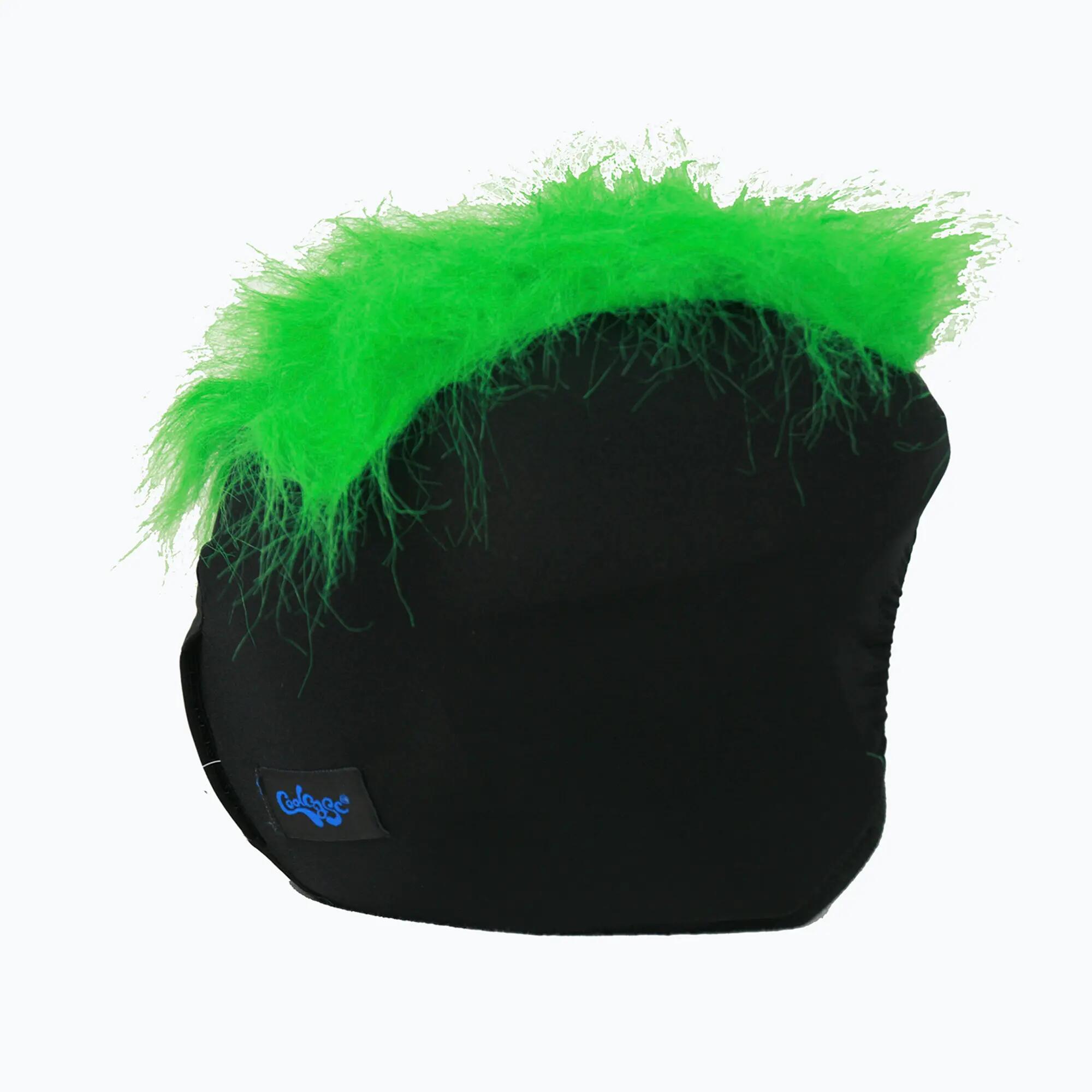 Housse de casque fantaisie-Coolcasc-Furry Green-Taille unique 3/7
