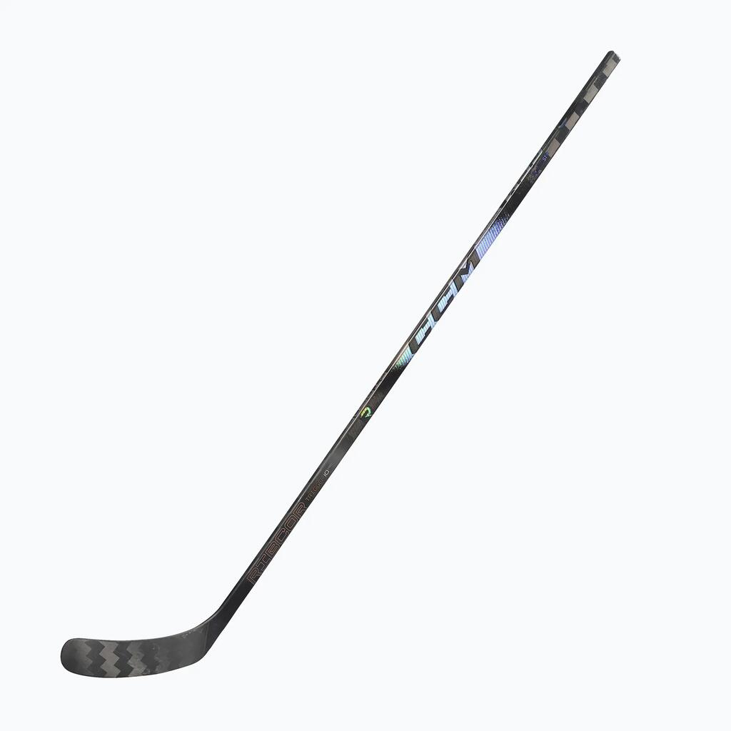 CCM Ribcor Trigger 10 Pro Chrome Senior черен композитен стик за хокей – 90TM L