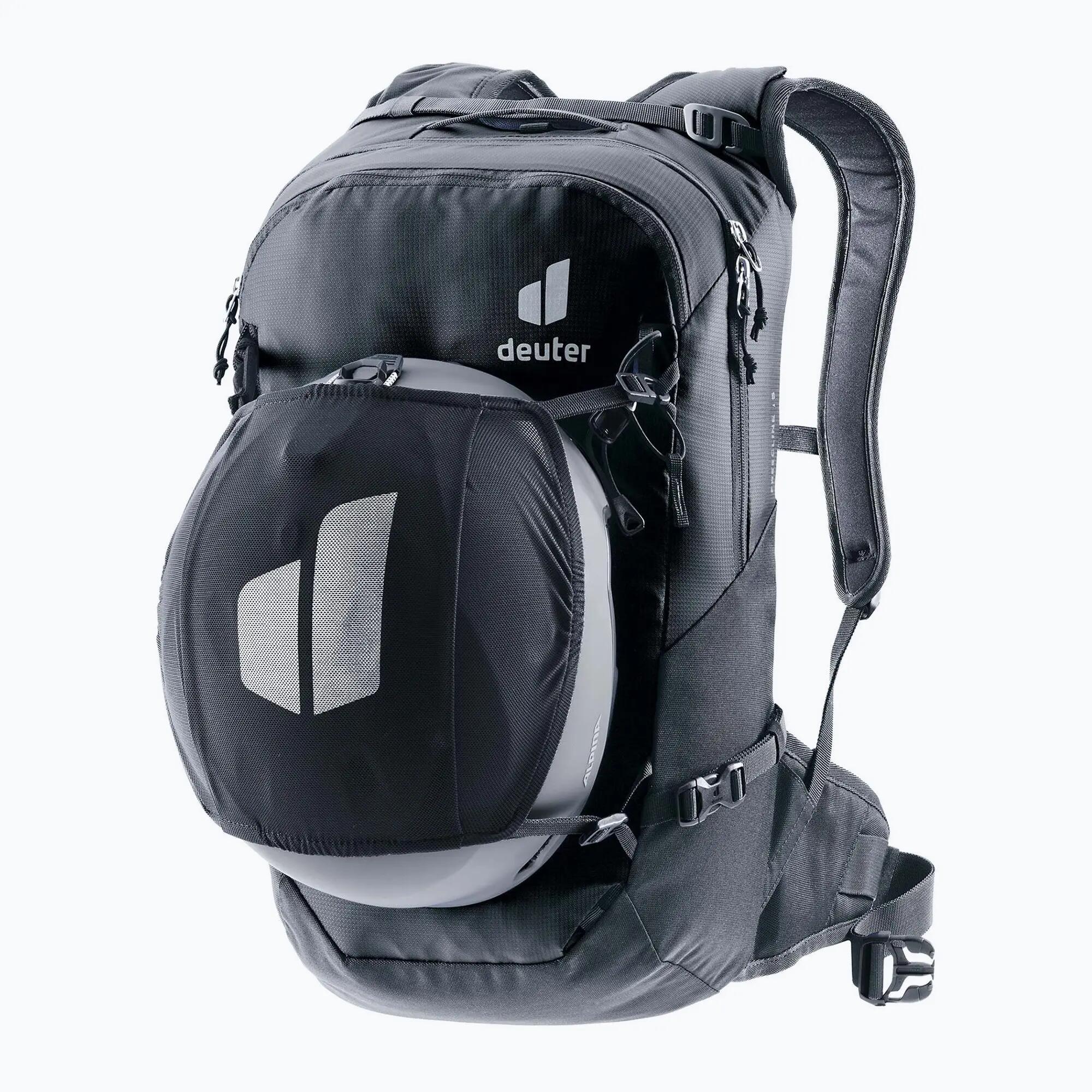 Rugzak - freeride - freecline - compacte pasvorm - zwart 7/8
