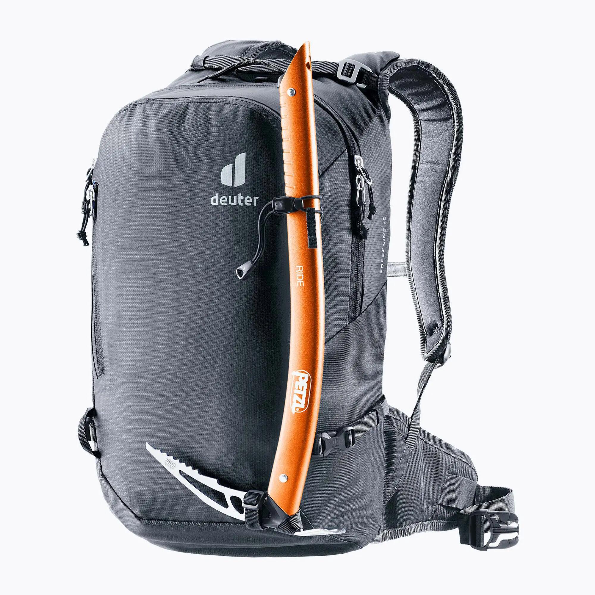 Rugzak - freeride - freecline - compacte pasvorm - zwart 6/8