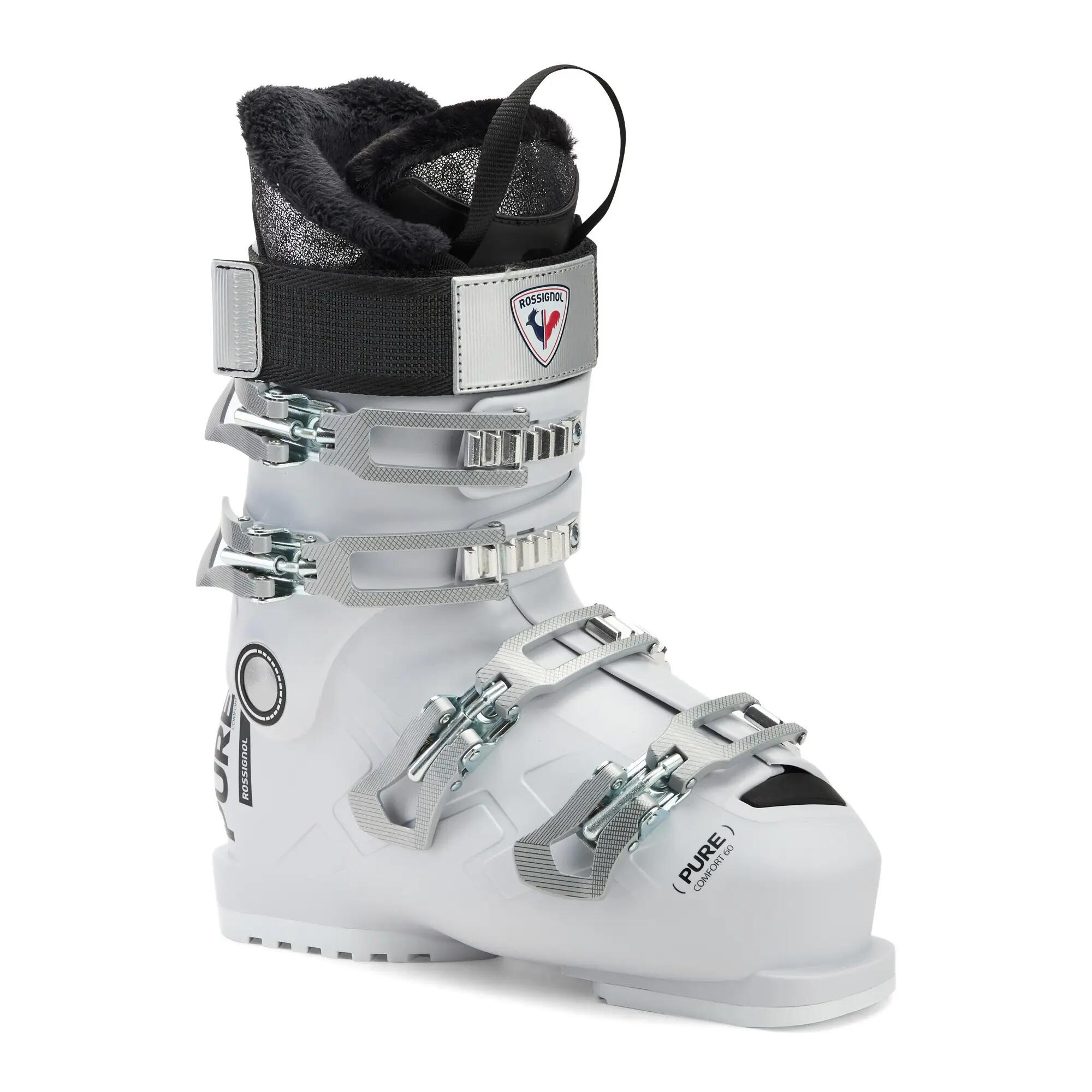 Rossignol Pure Comfort 60 Skischuhe Damen - 25.5 - White Grey 6/7
