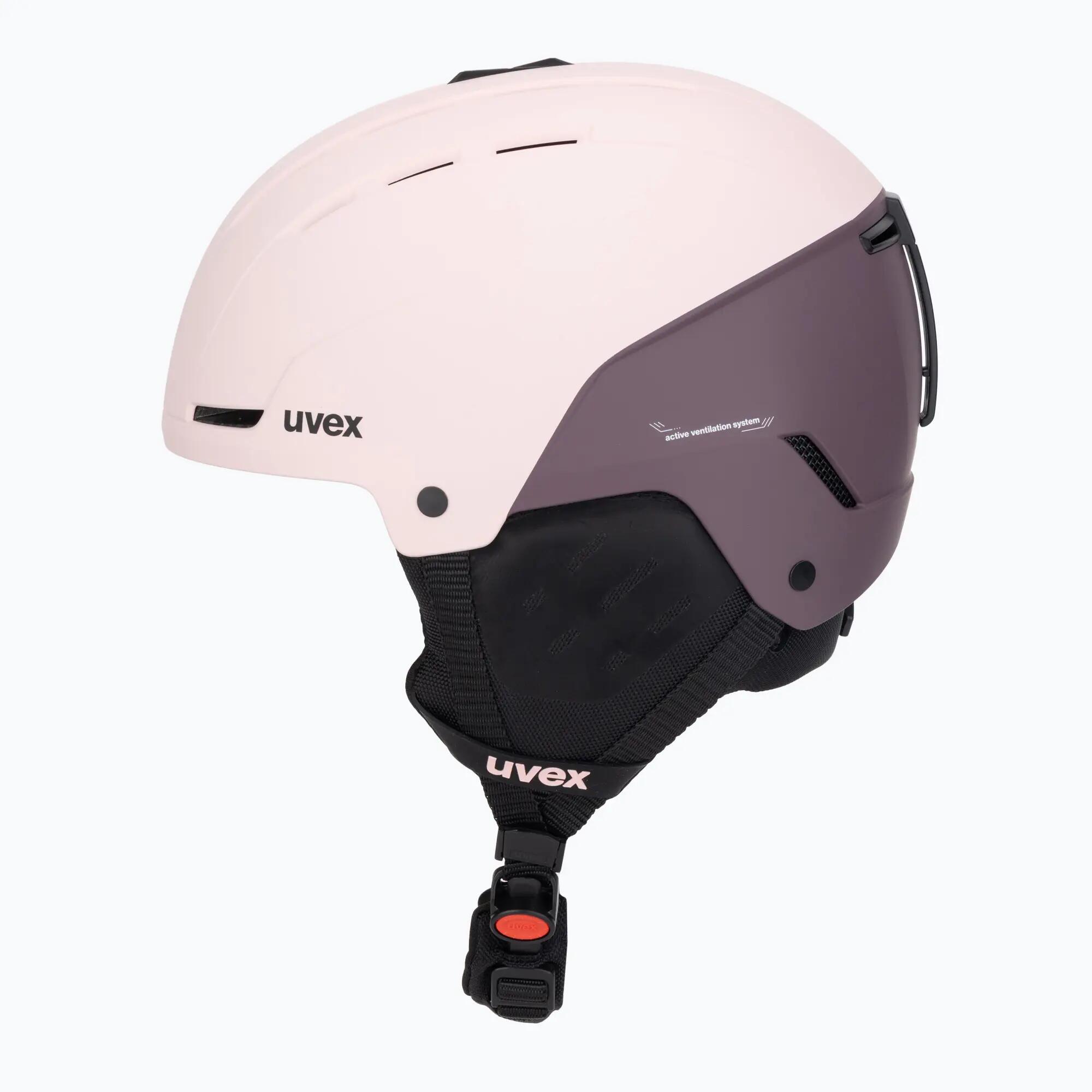 Kask Uvex Stance Pink Burgundy Mat 3/7