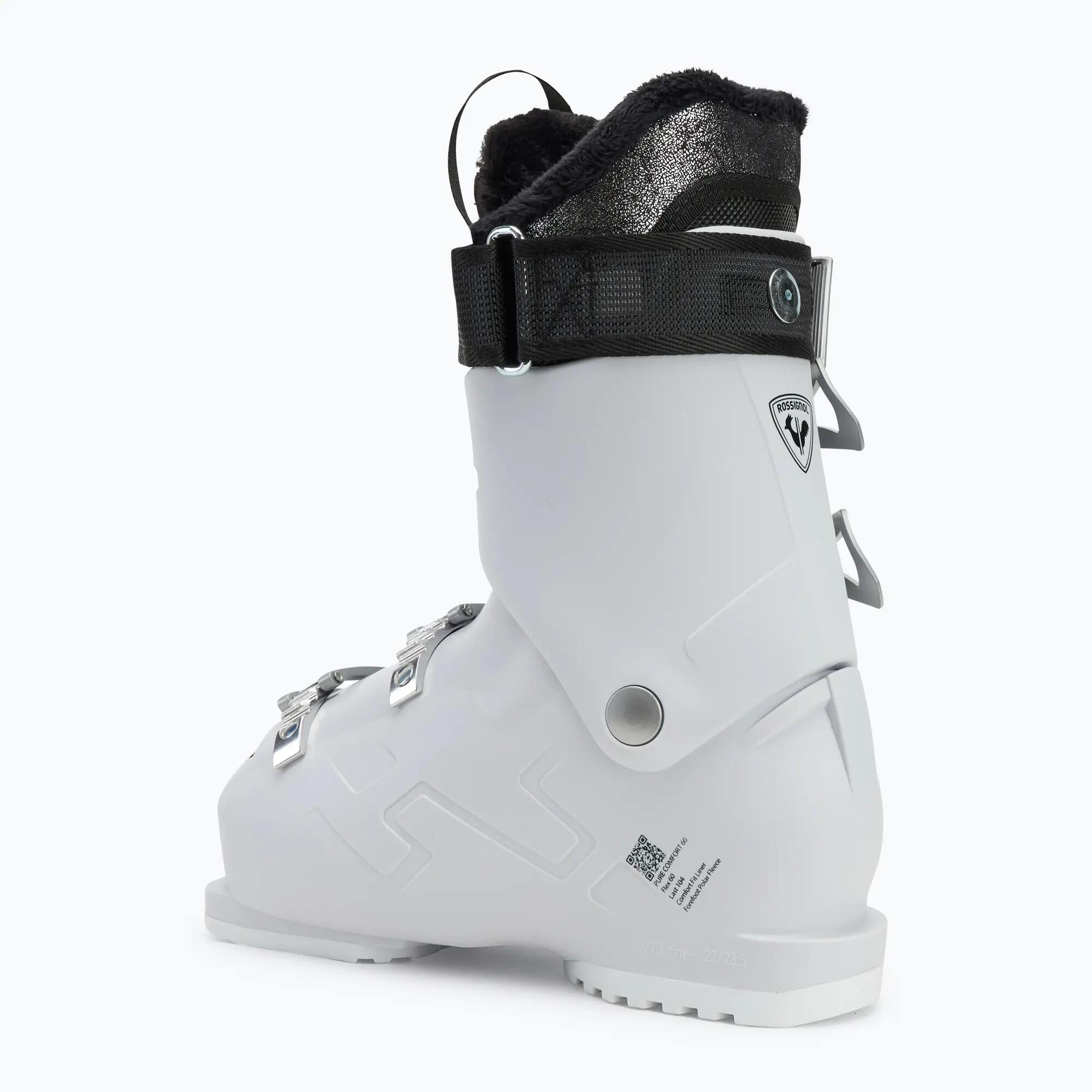 Rossignol Pure Comfort 60 Skischuhe Damen - 25.5 - White Grey 2/7