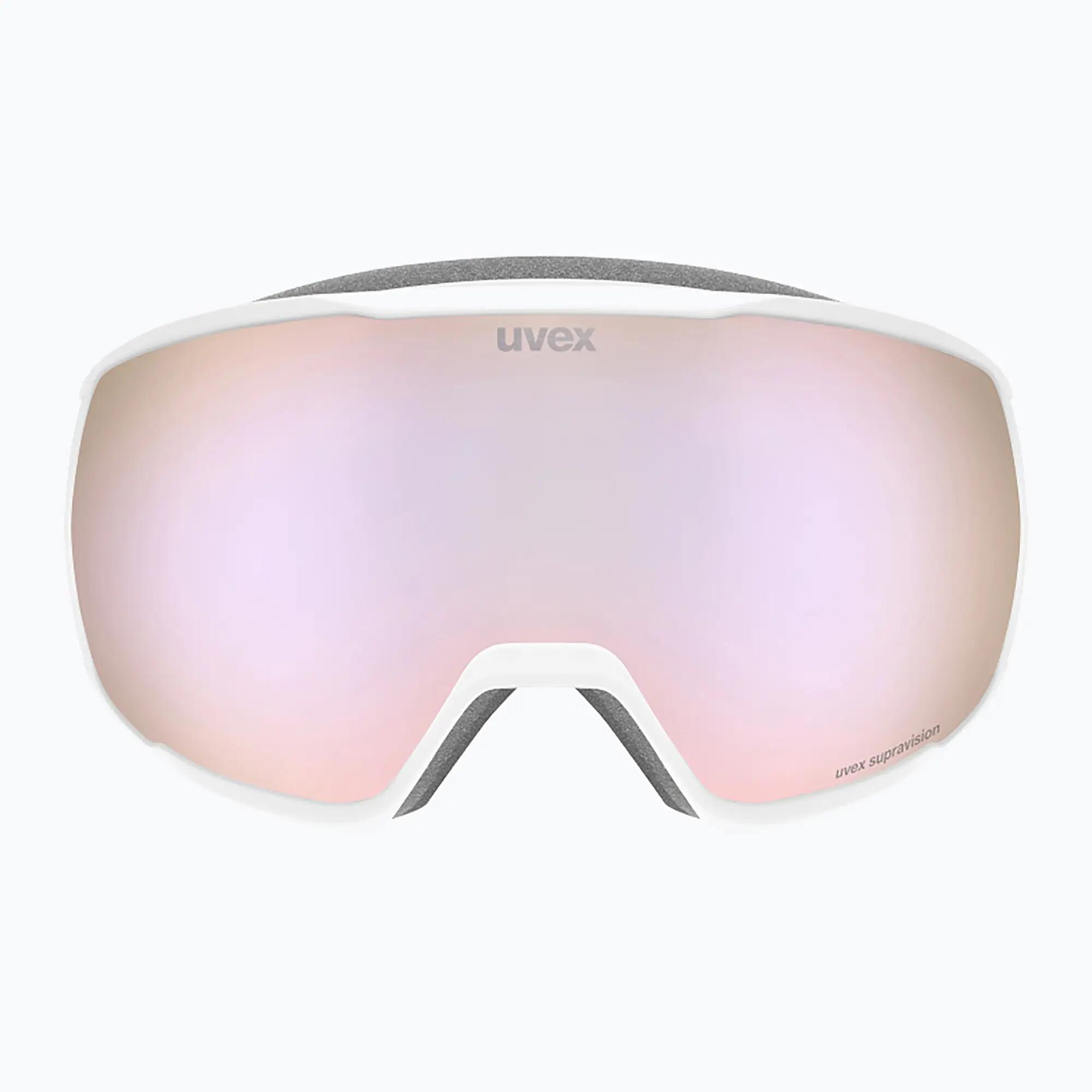 Brýle Uvex Victorious FM White Matt Mirror Rose 2026 2/5