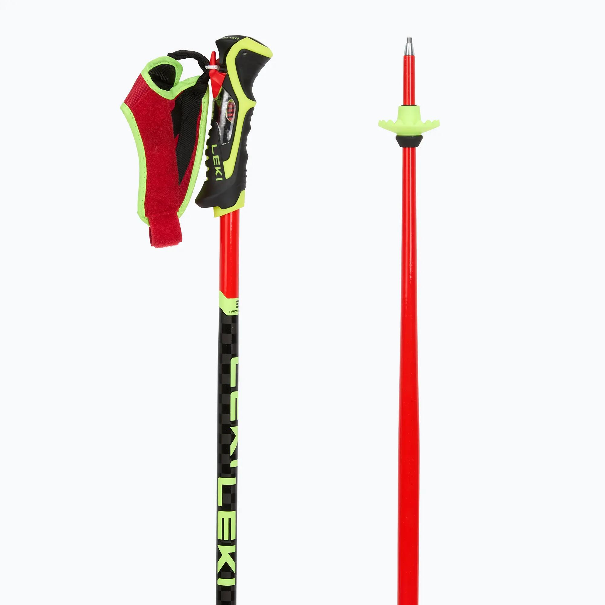 Kijki Leki WCR TBS SL 3D Red 3/6