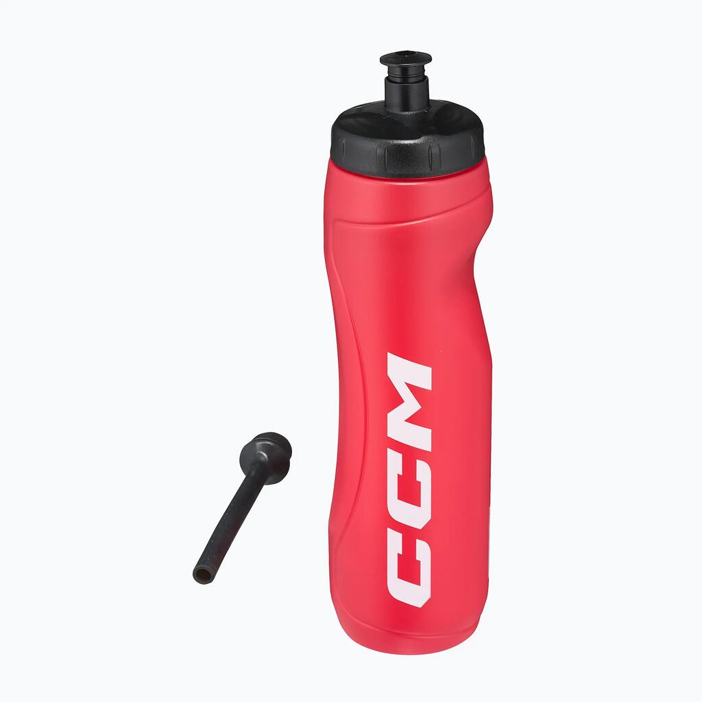 CCM бутилка за вода 0,9 л, червена