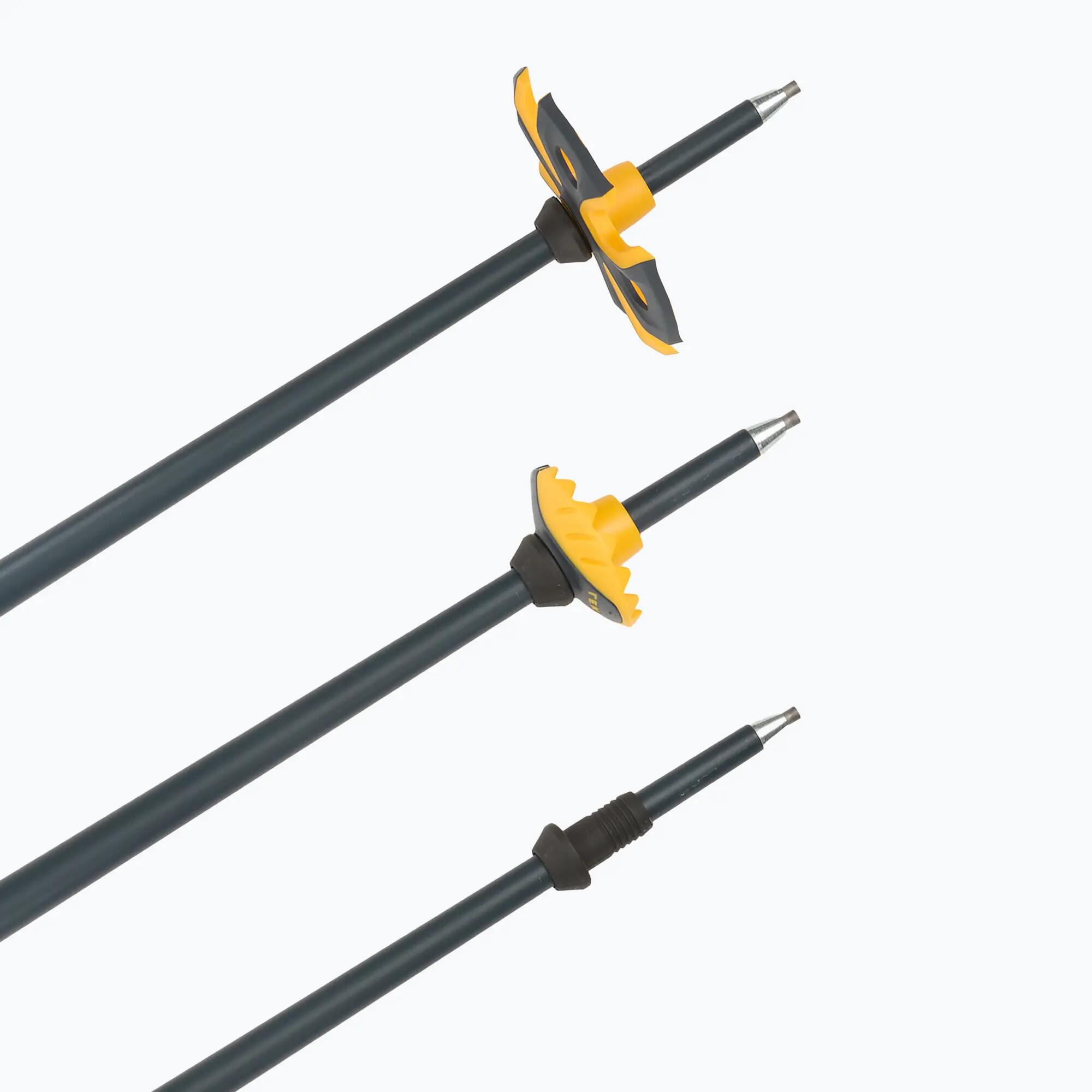 Bâtons de ski Leki Spitfire 3D Ouro 5/10