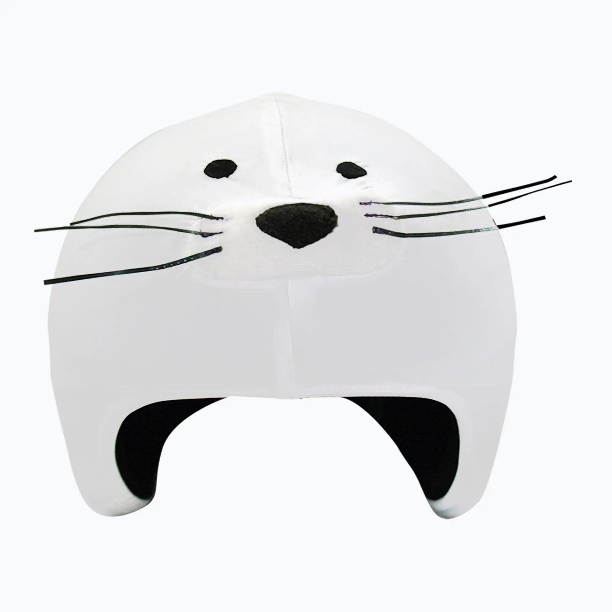Pokrowiec na kask Coolcasc foka biały 2/7