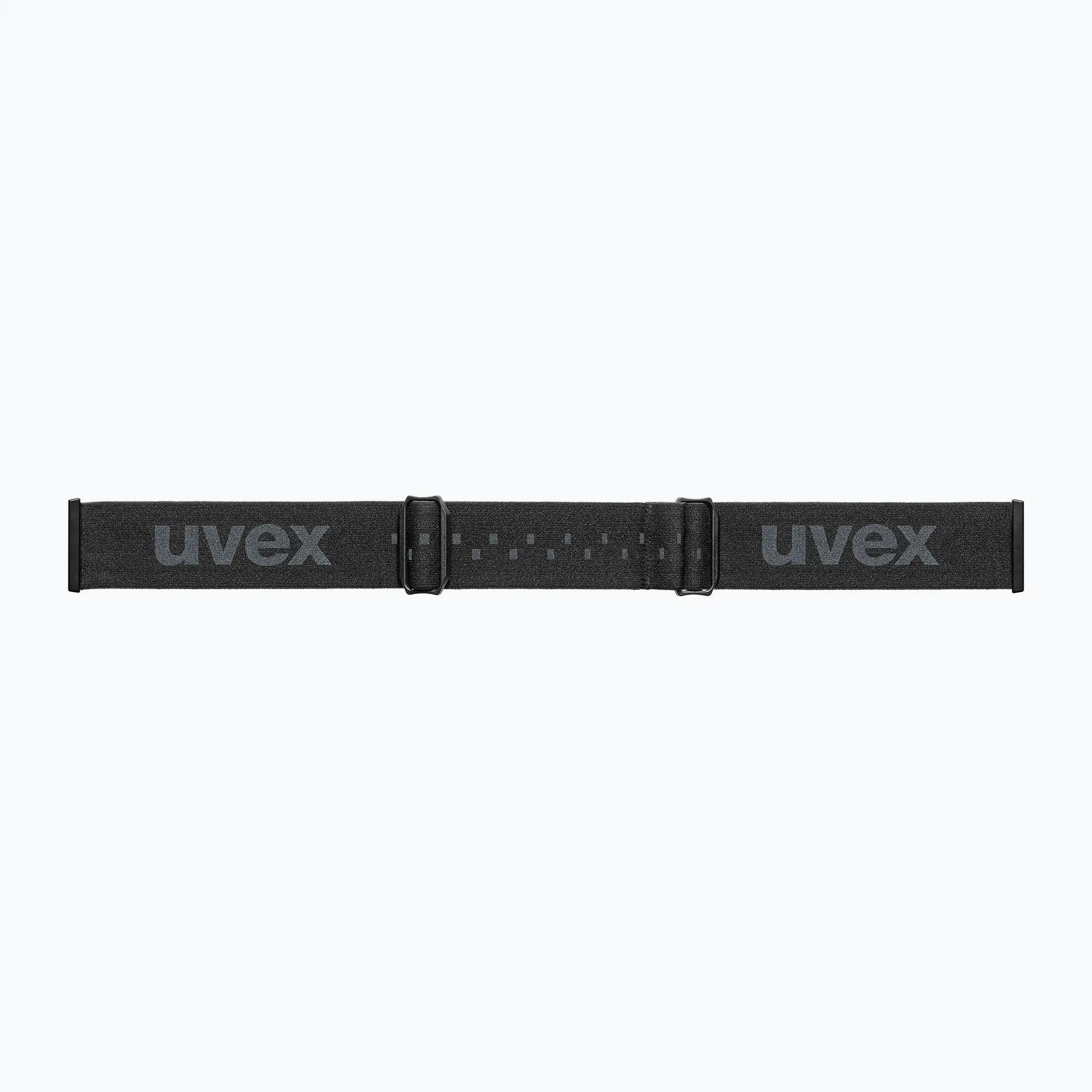 Masque uvex pwdr FM black matt dl/green-clear 4/5