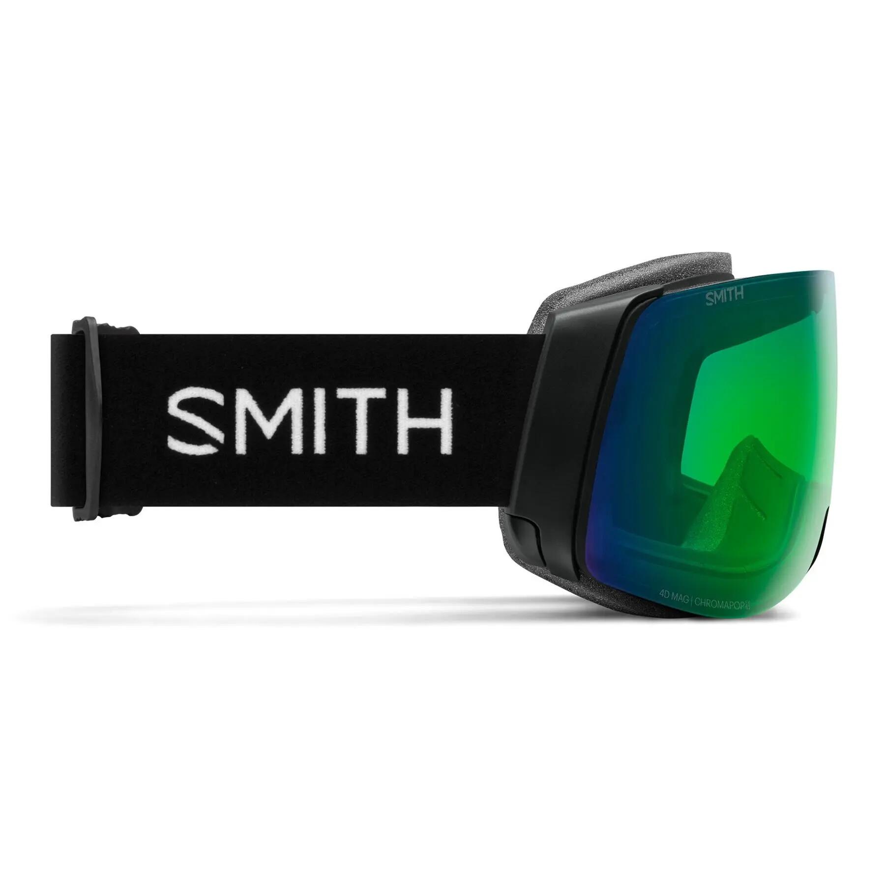 Maschera Sci 4d Mag Xl Black Chromapop Everyday Green Mirror Cat 2 + Cat 1 Uomo 3/5