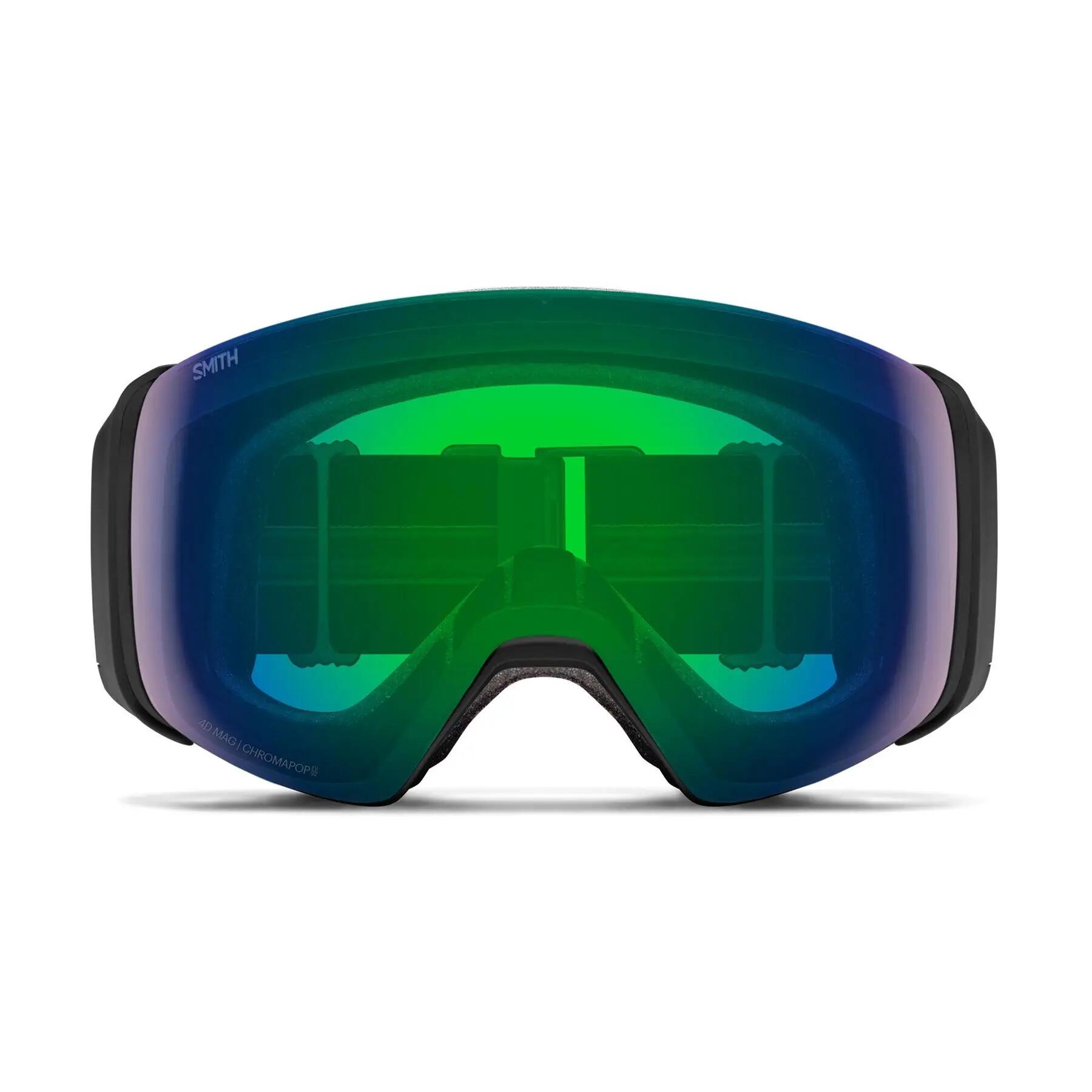 Maschera Sci 4d Mag Xl Black Chromapop Everyday Green Mirror Cat 2 + Cat 1 Uomo 2/5