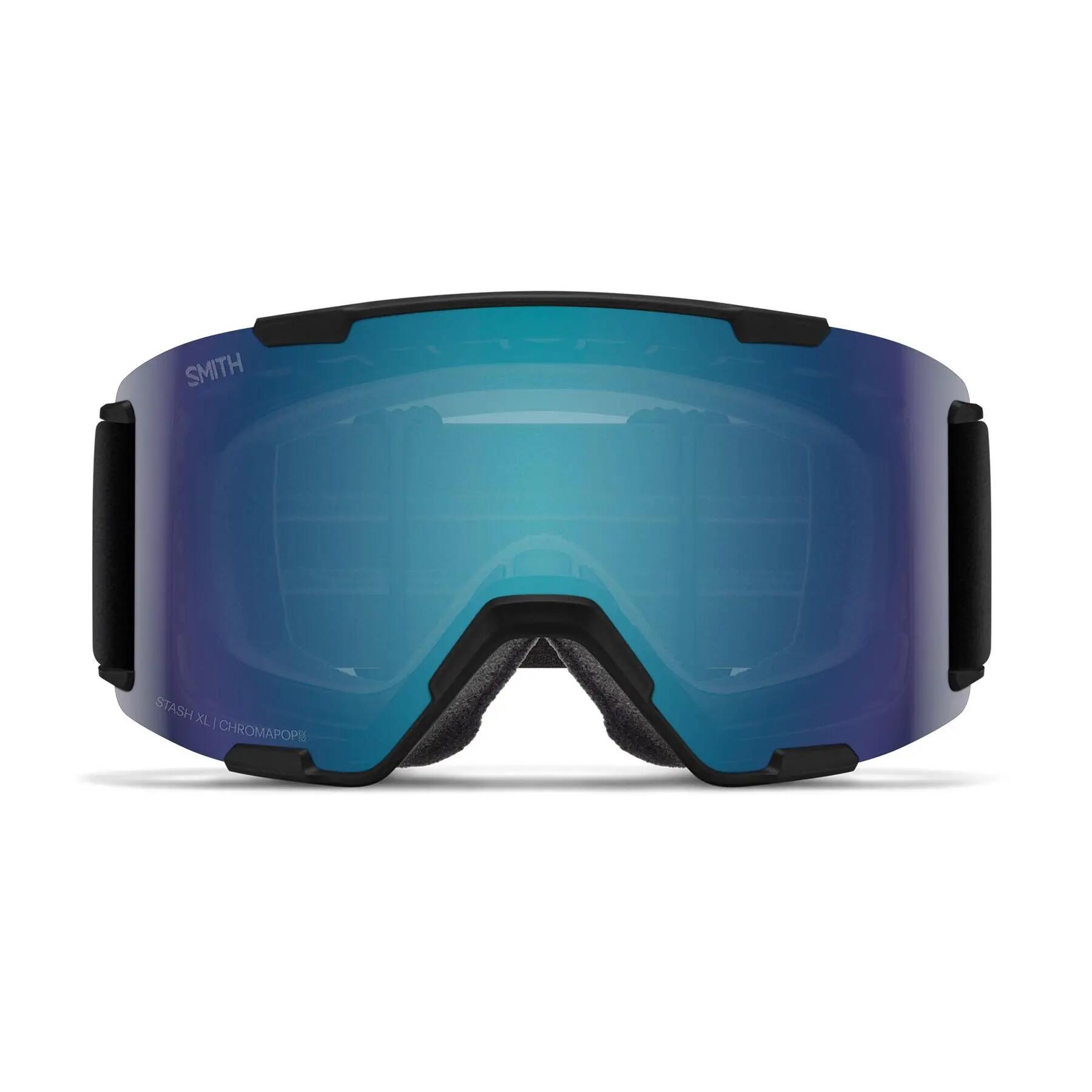 Skibrille Stash Xl Black Chromapop Everyday Blue Mirror Kat. 2 + Kat. 1 Herren 2/5
