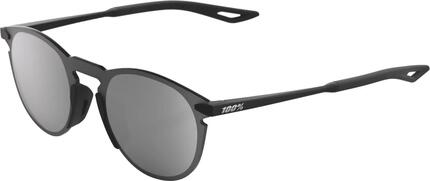 Legere Round Matte Black - Silver Mirror Lens
