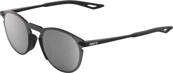 Legere Round Matte Black - Silver Mirror Lens