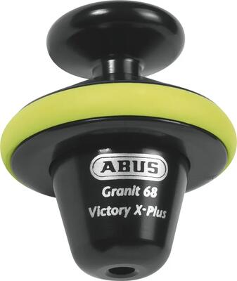 Abus granit 68 victory x-plus schijfremslot - geel