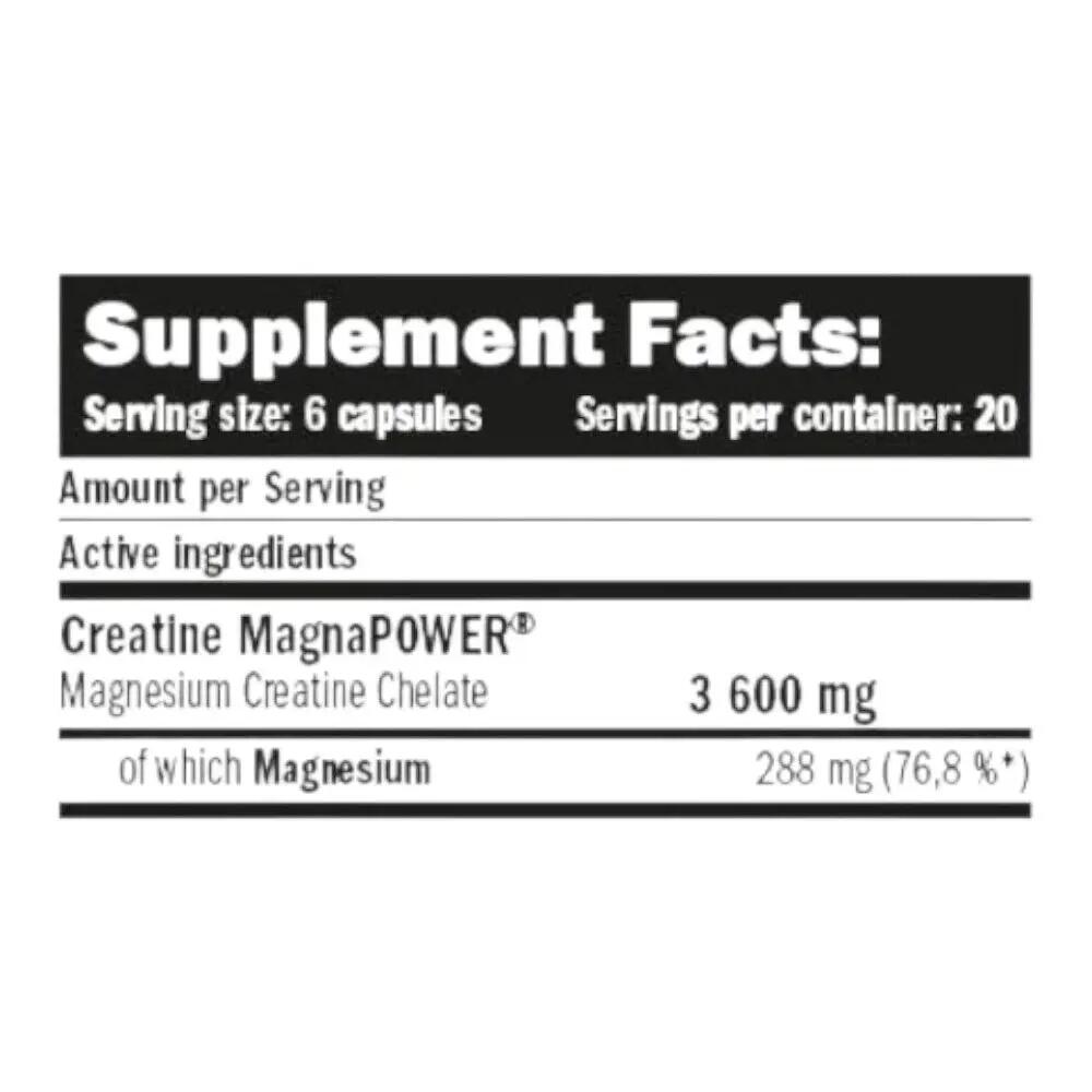 Magnapower kreatin - 120 kapslí Amix Muscle Core 2/4