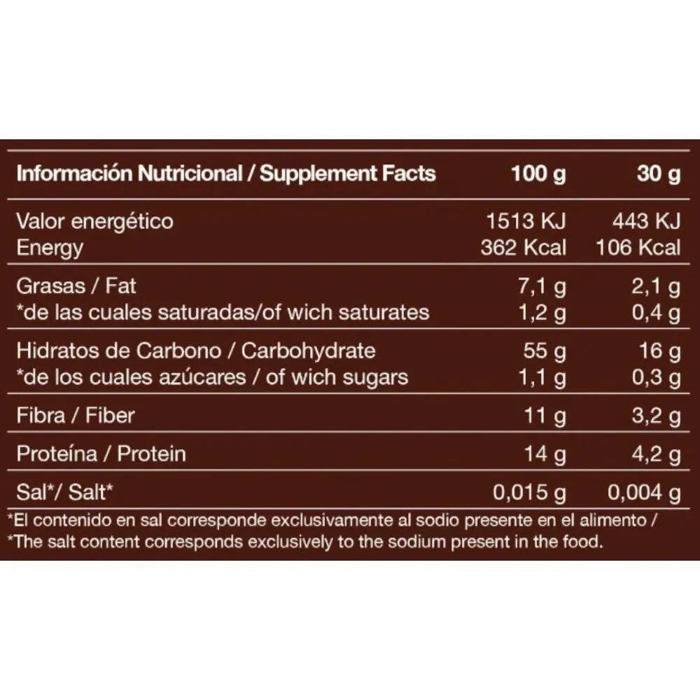 Harina de avena micronizada - Nutrición deportiva - Instant Oatmeal - Cacao 3/5
