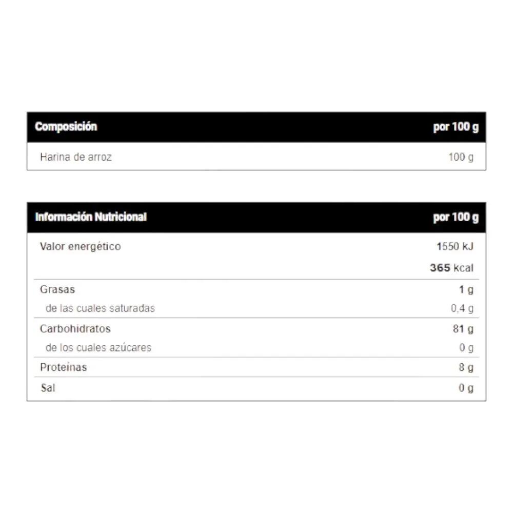 Farinha de arroz - Fitness - Unisexo - Pó ultrafino - 1 kg 3/6