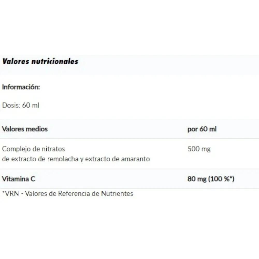 Nitro beet root max - 60ml Frutas do Bosque da Amix Nutrition 2/4
