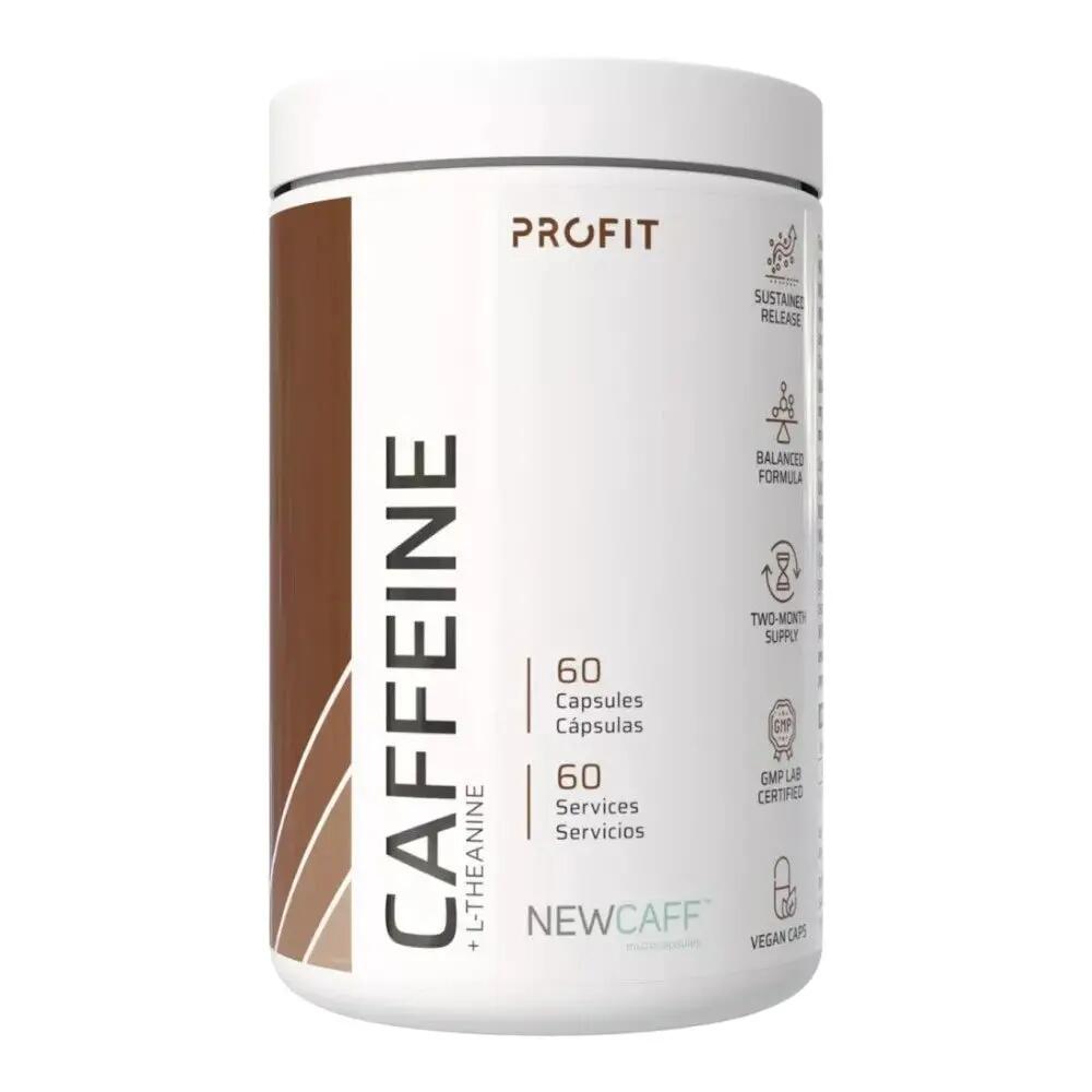 Suplemento deportivo - Unisex - Cafeína anhidra 200 mg, 60 cáps. 1/2