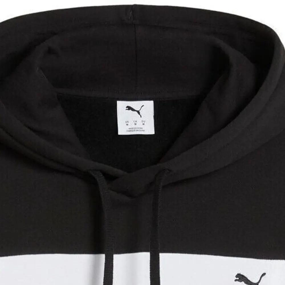 Hoodie Puma Ess Block Hoodie Fl, Preto, Homens 3/4
