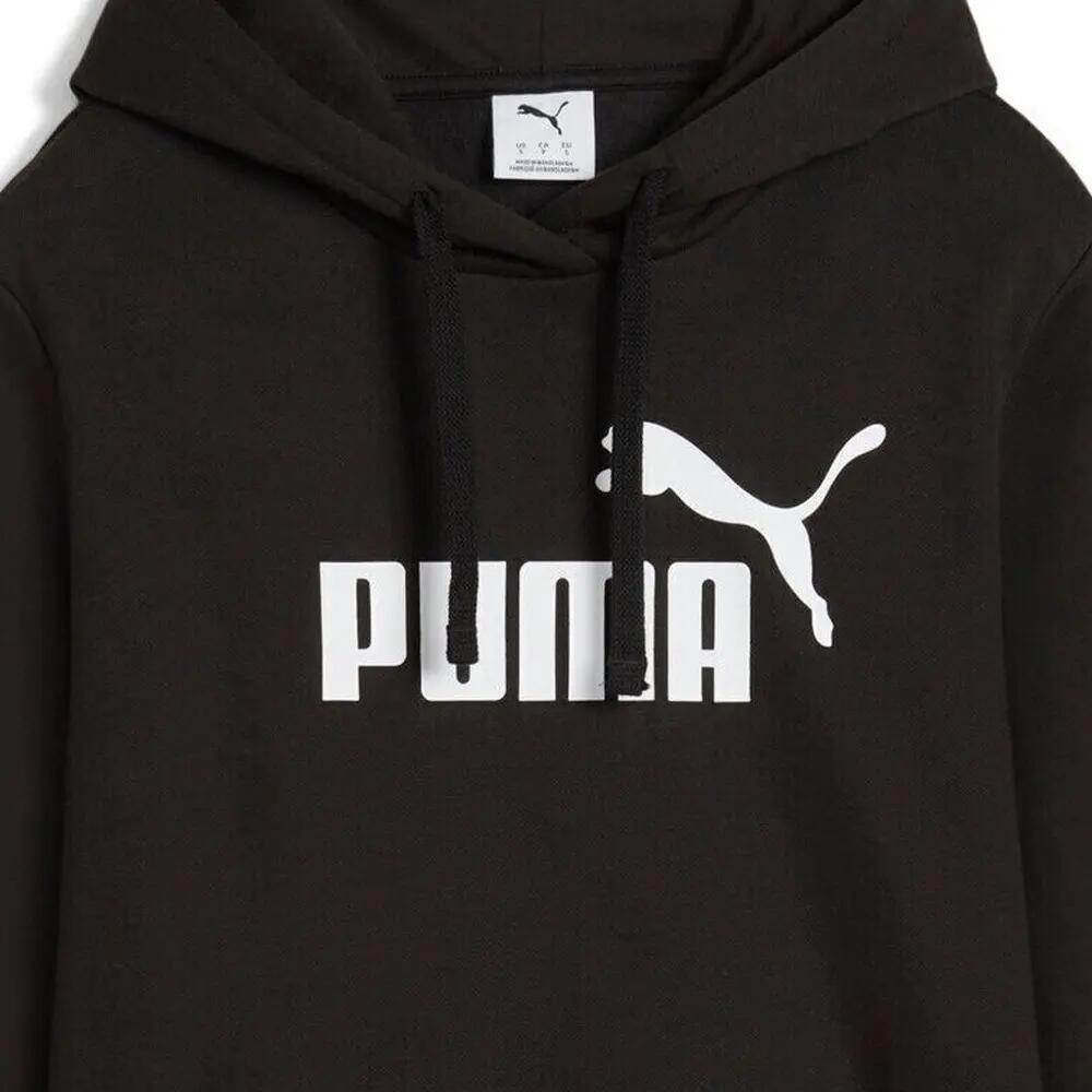 Unisex kapucni, szintetikus anyag - Puma Ess No. 1 Logo Comfort Hoodie Fl 3/5